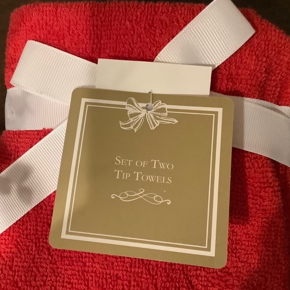 NWT Cotton Christmas JOY Tip Towel Set 🎄 - Picture 4 of 4